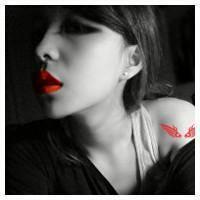 2016黑白伤感女生qq头像图片