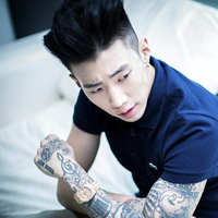 明星朴宰范纹身图案个性头像