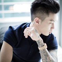 明星朴宰范纹身图案个性头像