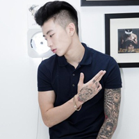 明星朴宰范纹身图案个性头像