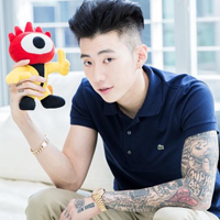 明星朴宰范纹身图案个性头像