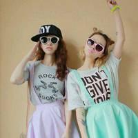 最新非主流qq潮流女生姐妹头像