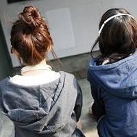 最新非主流qq潮流女生姐妹头像