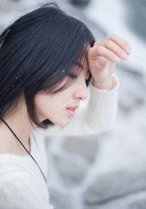 清新文艺森系唯美女生图片