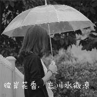 最新女生伤感带字黑白头像