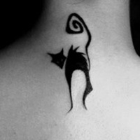 2016欧美个性女生纹身头像图片