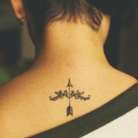 2016欧美个性女生纹身头像图片