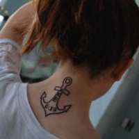 2016欧美个性女生纹身头像图片