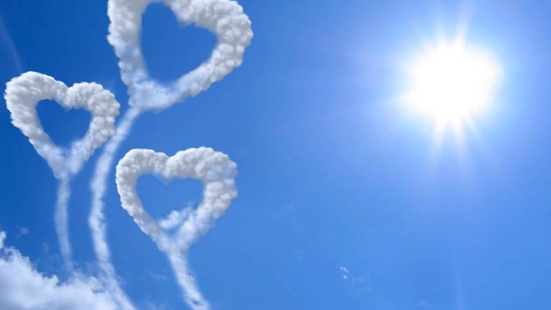 非主流唯美心形意境图片