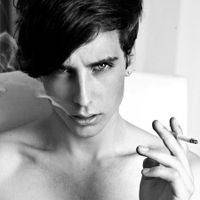 超拽霸气冷酷男生黑白个性头像