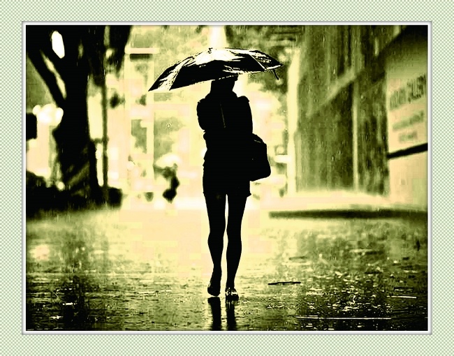 女生伤感失落背影图片精选