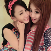 青春靓丽的非主流闺蜜头像