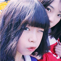 青春靓丽的非主流闺蜜头像