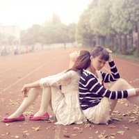 青春靓丽的非主流闺蜜头像