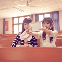 青春靓丽的非主流闺蜜头像