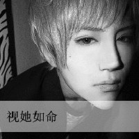 非主流qq男生黑白带字头像合集