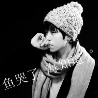 非主流qq男生黑白带字头像合集