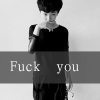 非主流qq男生黑白带字头像合集