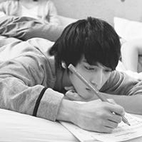 超帅气的男生黑白个性qq头像