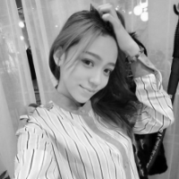 好看的女生黑白个性qq头像