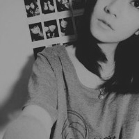 好看的女生黑白个性qq头像