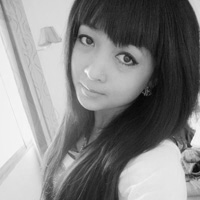 好看的女生黑白个性qq头像