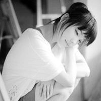 好看的女生黑白个性qq头像