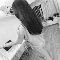 好看的女生黑白个性qq头像