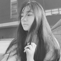 好看的女生黑白个性qq头像