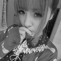 好看的女生黑白个性qq头像