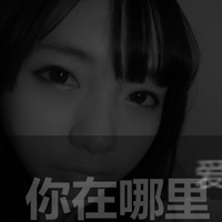 精选女生伤感黑白带字头像