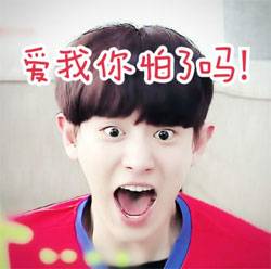 帅男生朴灿烈带字头像图片