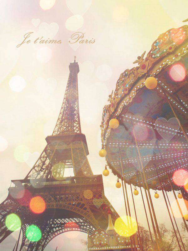 意境唯美铁塔非主流图片素材