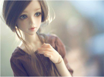 幸福芭比娃娃意境的图片素材