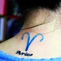 有纹身的霸气女生个性qq头像