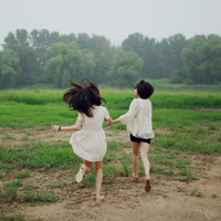 好看的校园女生闺蜜姐妹头像