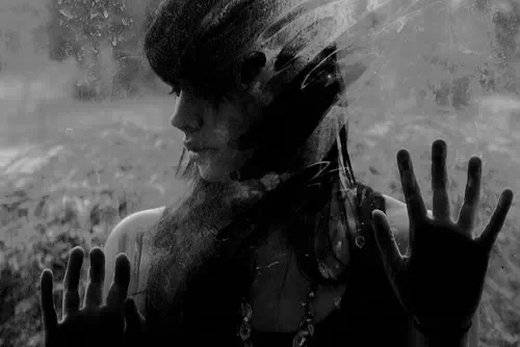 欧美女生一个人颓废伤感图片