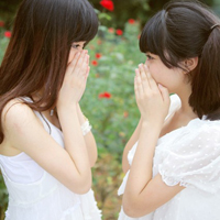 好看的女生姐妹头像图片大图