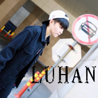 qq图片大全男生exo粉带字头像