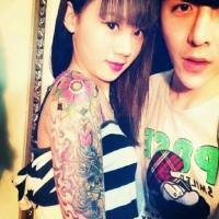 霸气个性女生纹身头像图片大图