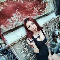 霸气个性女生纹身头像图片大图