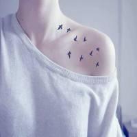 高清纹身黑白头像图片