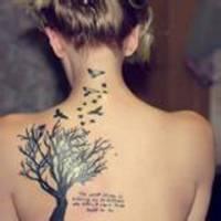 高清纹身黑白头像图片