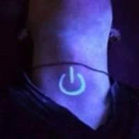 高清纹身黑白头像图片