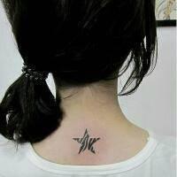 高清纹身黑白头像图片