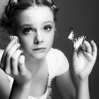 非主流女生带字黑白头像图片