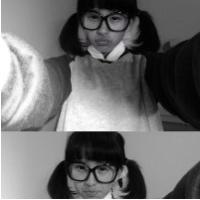 qq黑白图片女生伤感头像大全