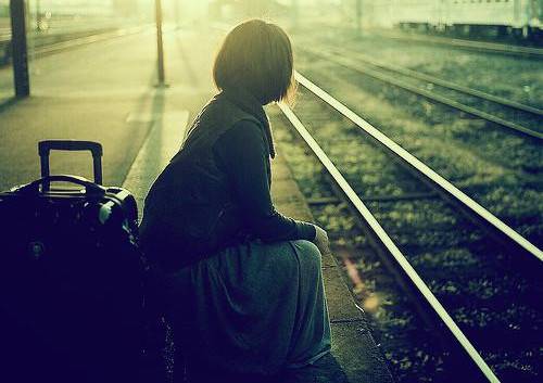 英伦风lomo意境唯美女生图片