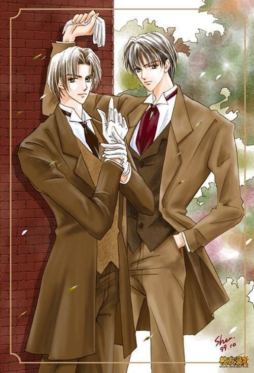 卡通动漫非主流帅气男生图片