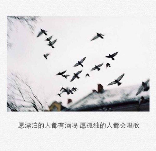 女生伤感带字图片背影 往事埋风中